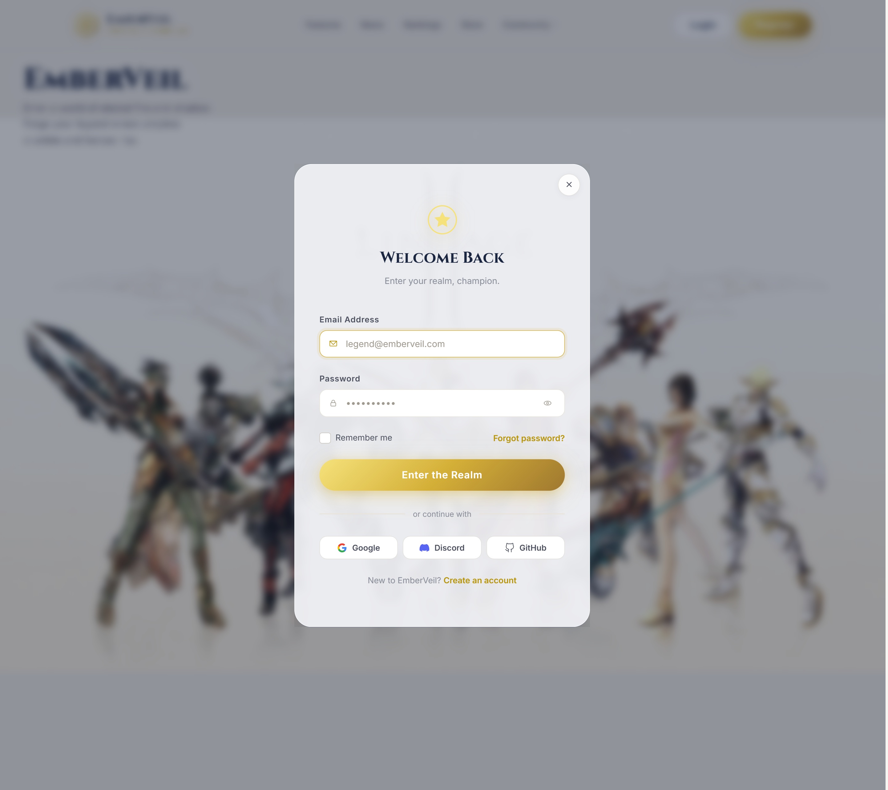 EmberVeil preview