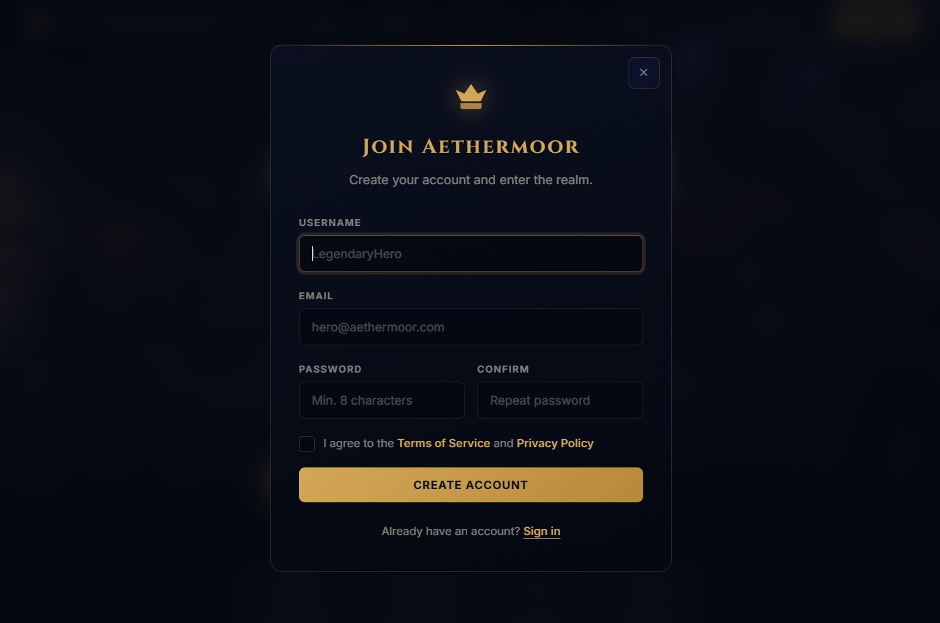 AetherMoor preview